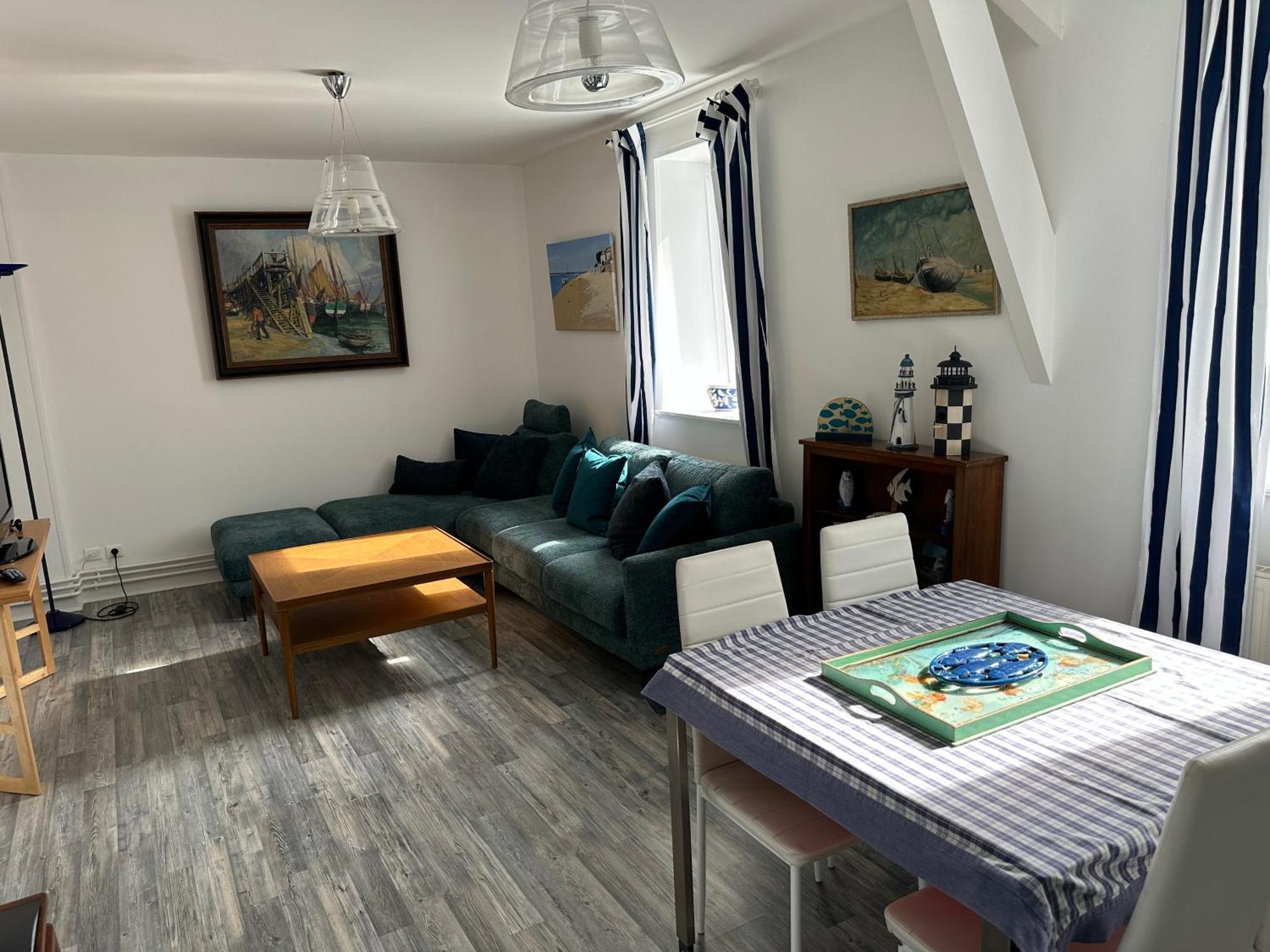 Gite Du Moulin - Appartement Plein Centre Ville - Spacieux 2P - 1Er Etage Maison De Pecheur A 100M De La Plage Крот Екстериор снимка
